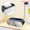 Wireless Charger Alarm Clock Time LED