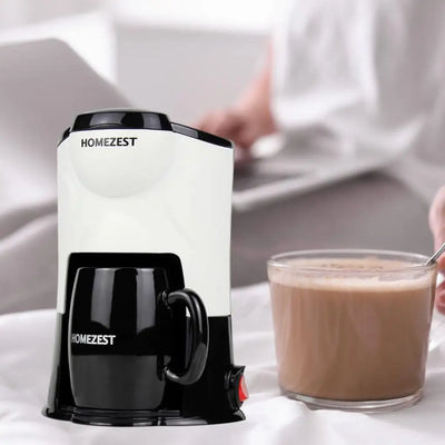 Single Cup Coffee Maker with cup